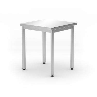 Centrální stůl, přišroubovaný, HENDI, Kitchen Line, 600x600x(H)850mm | 817056